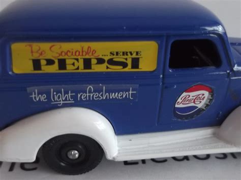 Lledo Pre Production Dg93 Dodge Panel Van Pepsi Cola Be Sociable