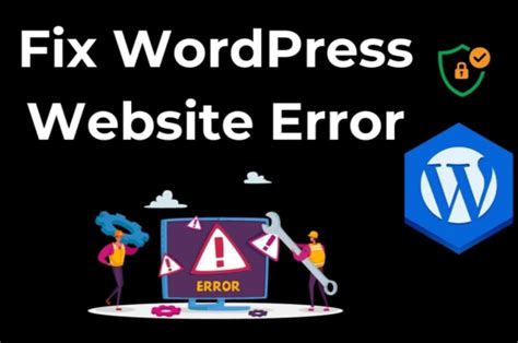 I Will Fix Wordpress Website Issues Errors Bugs HTML CSS Elementor