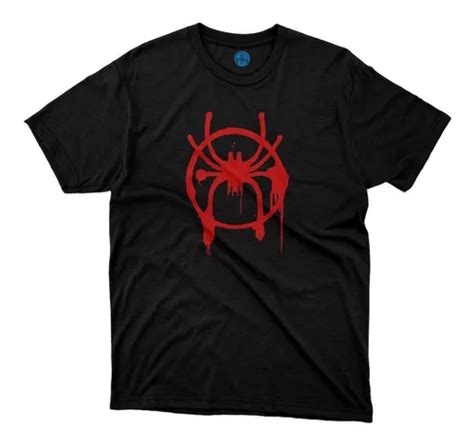 Playera Spiderman Hombre Ara A Miles Morales Marvel Comics Meses Sin