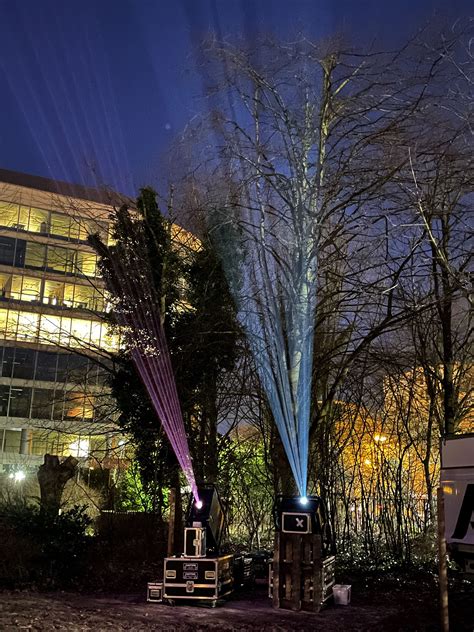 Projections The Rolling Stones At Vrt Broadcastingtower In Brussels