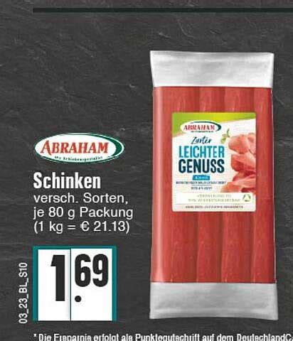 Abraham Schwarzw Lder Schinken Angebot Bei Rewe Kaufpark