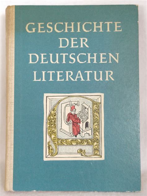 Geschichte Der Deutschen Literatur Von Grabert Mulot Zvab