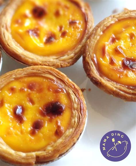 Portuguese Egg Tarts Mama Ding S Kitchen Egg Tart Recipe Easy Tart