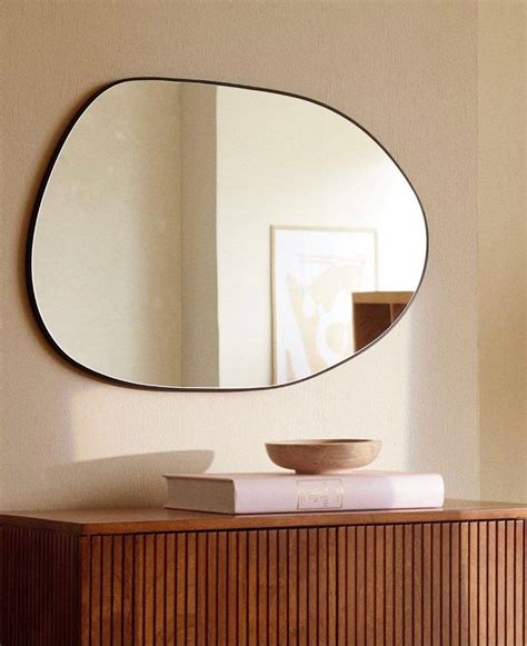 Asymmetrical Mirror Large Irregular Wall Mirror Asymmetric Mirror