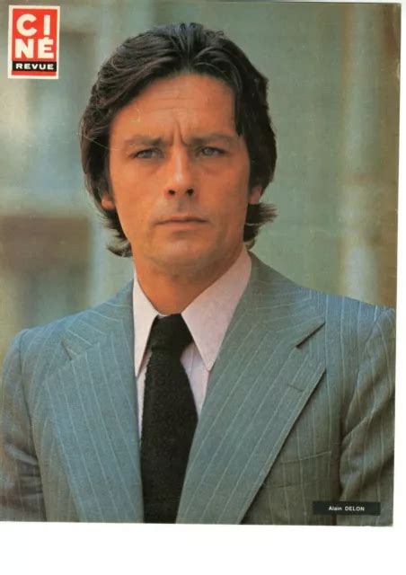 Coupure De Presse Clipping Poster Alain Delon X Eur