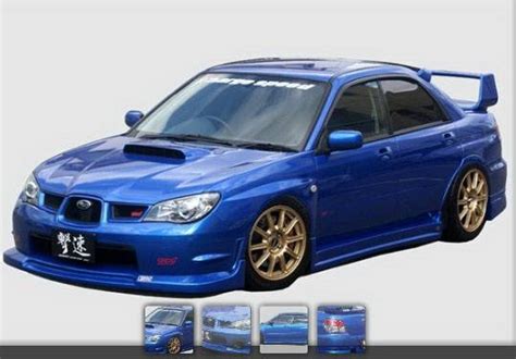 Subaru Wrx Chargespeed Frp S Type Full Body Kit Cs975flsk