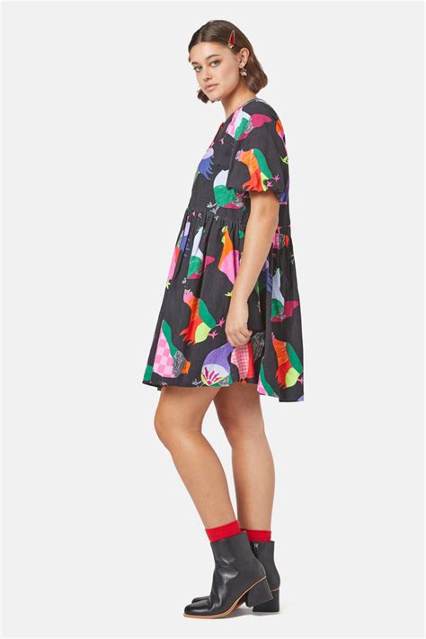 Spring Chicken Smock Dress Gorman Nz