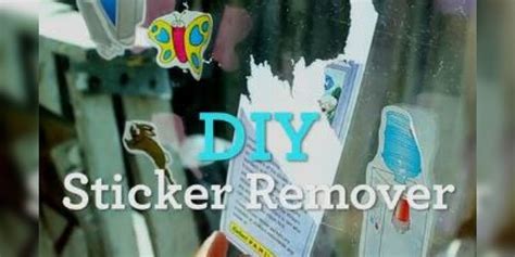 How To Remove Stickers Here S An Easy Diy Solution