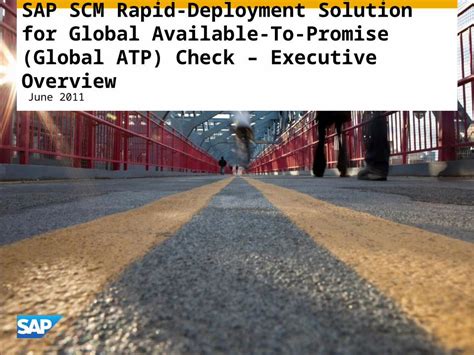 PPT INTERNAL SAP SCM Rapid Deployment Solution For Global Available