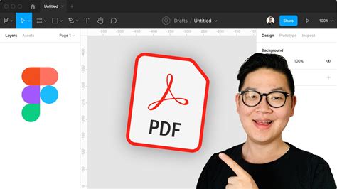 How To Open Pdf Files In Figma How To Covert Pdf To Jpeg Youtube