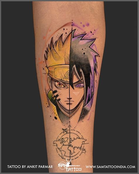 Anime Tattoos for Anime Fans | Anime Tattoo Ideas - Sam Tattoo India