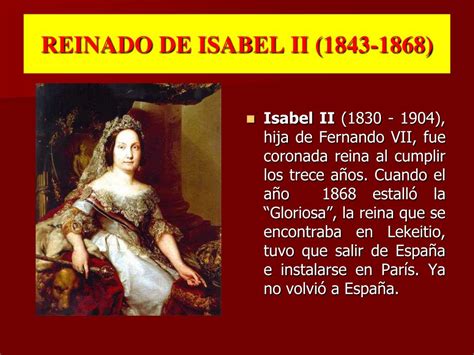 Ppt La EspaÑa De Isabel Ii 1833 1868 Powerpoint Presentation Free