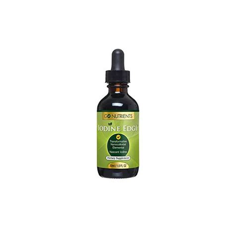 Go Nutrients Iodine Edge High Potency Liquid Drops Oz