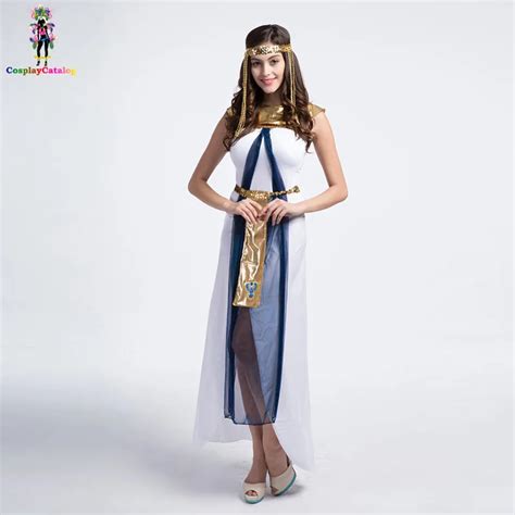 Sexy Ancient Egyptian Cleopatra Costume Ladies Cleopatra Roman Toga Robe Greek Goddess Medieval