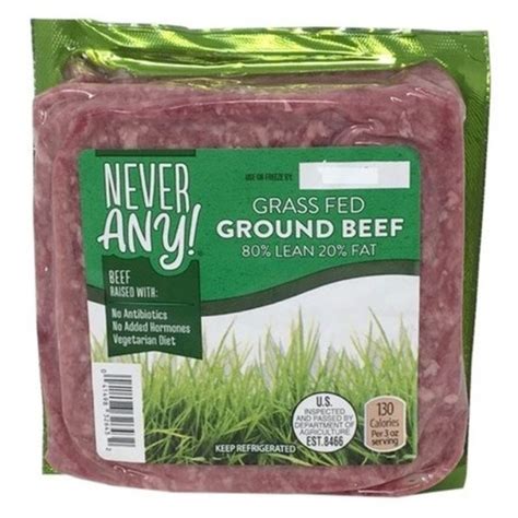 1 Lb Grass Fed Ground Beef Nutrition Facts Beef Poster