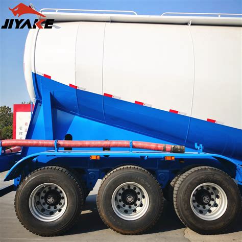 3 Axle 40 50 Cbm Bottom Discharge Unloading Bulk Cement Fly Ash Flour