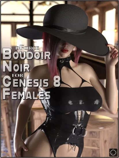 Dforce Boudoir Noir For Genesis Females Daz Studio