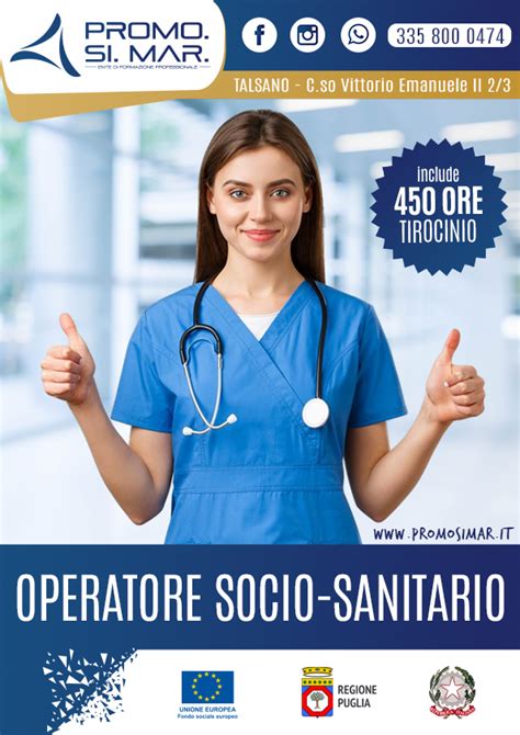 O S S Operatore Socio Sanitario Promosimar Ente Di Formazione