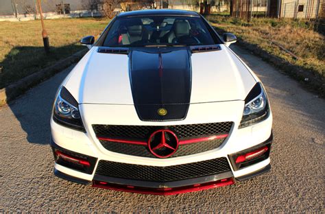 Carbon Fiber Mercedes Benz Slk R Front Splitter Koshi Group Llc