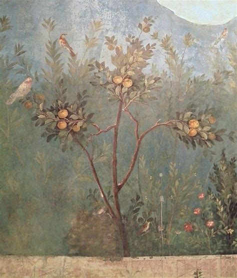 The Garden Painting Of The Villa Of Livia At Prima Porta In Rome 30 20