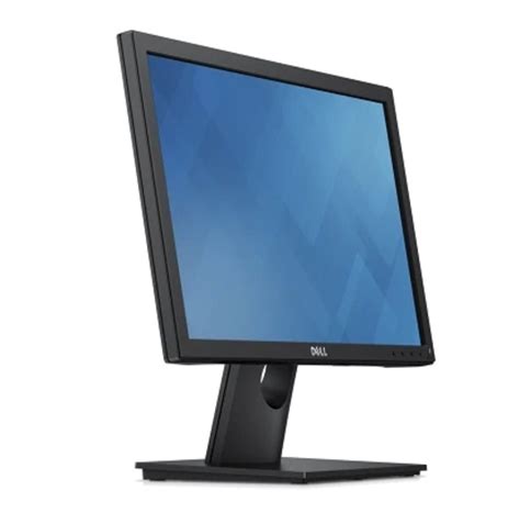 Black Dell E1916h Led Monitor Full Hd 1920 X 1080 Screen Size 19