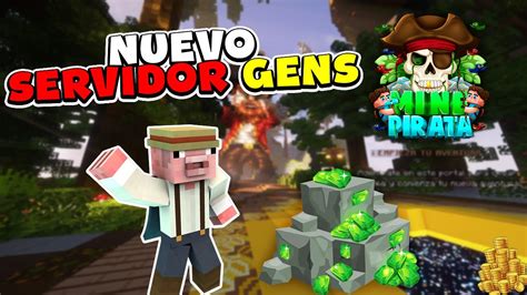 EL MEJOR SERVIDOR GENS PIRATA Servidores De Minecraft Java Bedrock