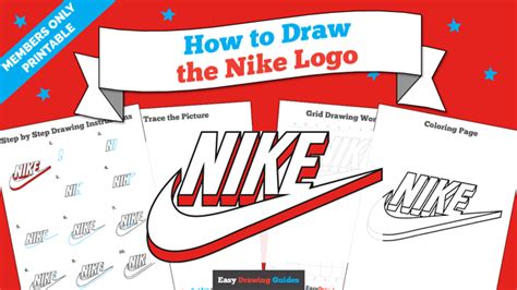 How to Draw the Nike Logo - Really Easy Drawing Tutorial