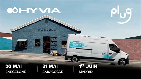 HYVIA ET PLUG PRESENTENT ENSEMBLE EN ESPAGNE LE FOURGON A HYDROGENE