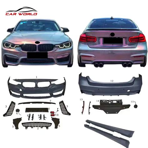 Kit de carrocería de coche para BMW Serie 3 F30 F35 2012 2017 kit de