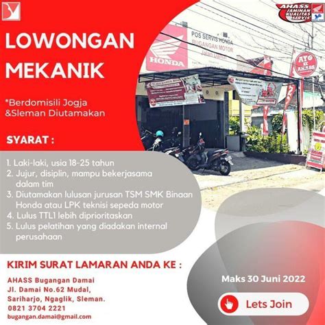 Lowongan Pekerjaan Mekanik Homecare24