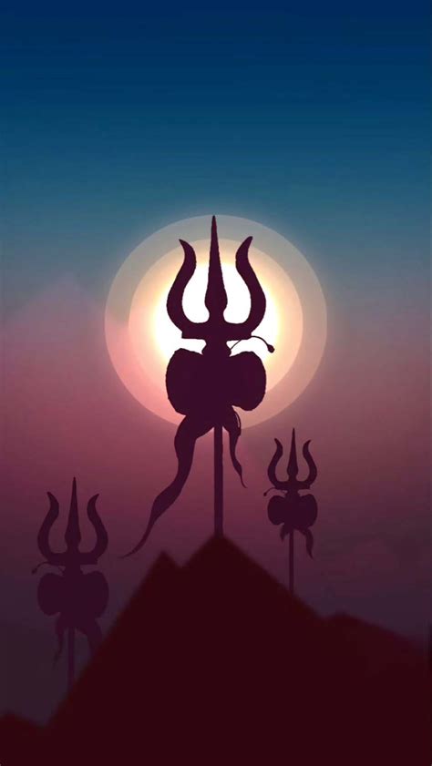 Shiva Trishul IPhone Wallpaper HD IPhone Wallpapers Wallpaper Download ...