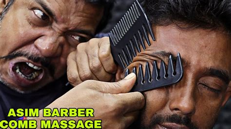 Asmr Comb Massage For Cure Insomnia Head And Forehead Massage By Asim