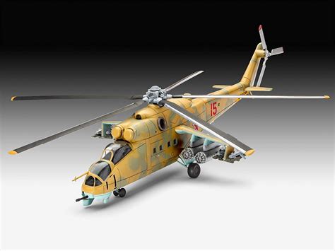 Revell Helikopter Do Sklejania Mil Mi 24d Hind Sklep Z Zabawkami Dla