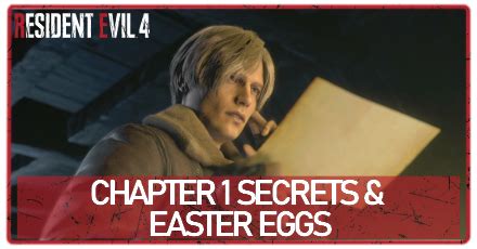 All Chapter Secrets And Easter Eggs Resident Evil Remake Re Game