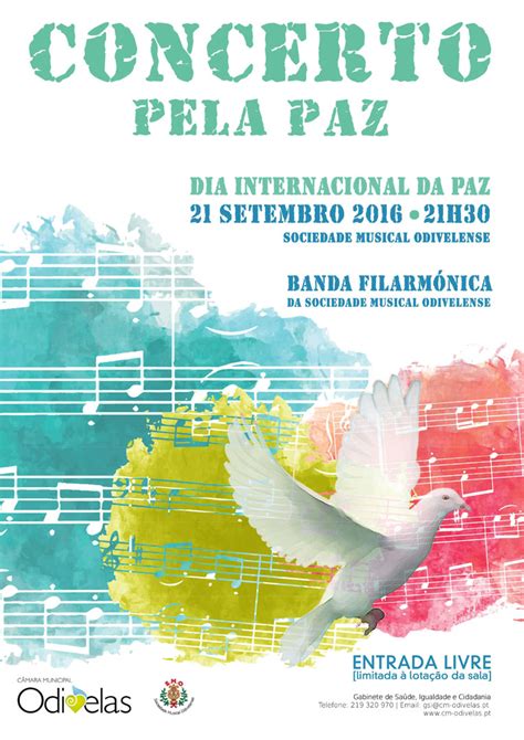 Dia De Setembro Concerto Pela Paz Sociedade Musical Odivelense