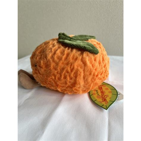 Jellycat Amuseable Clementine ぬいぐるみ ジェリーキャット 果物 柑橘 みかん （国内正規品） Jel 034