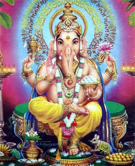 Hindu Cosmos Ganesha Art Illustration Shiva Art Shri Ganesh Images