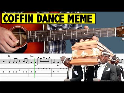 Easy: Coffin Dance Guitar Tabs by Astronomia Meme - Rewindcaps