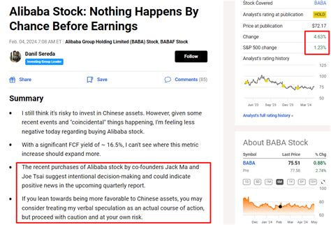 Alibaba Stock May Reverse Massively Nyse Baba Seeking Alpha