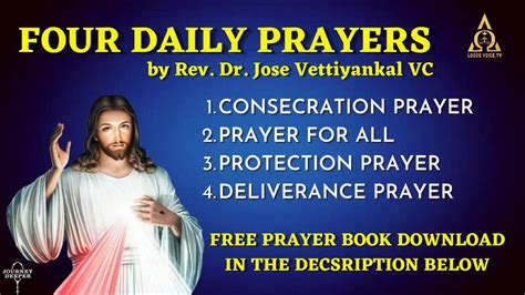 Morning Prayer Fr Jose Vettiyankal LogosVoiceTV Daily Morning