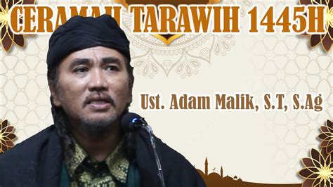 Infaq Dan Shodaqoh Sumber Kekuatan Islam Oleh Ust Adama Malik S T