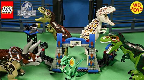 New Lego Jurassic World Knockoff Raptor Escape 75920 Stop Motion Speed