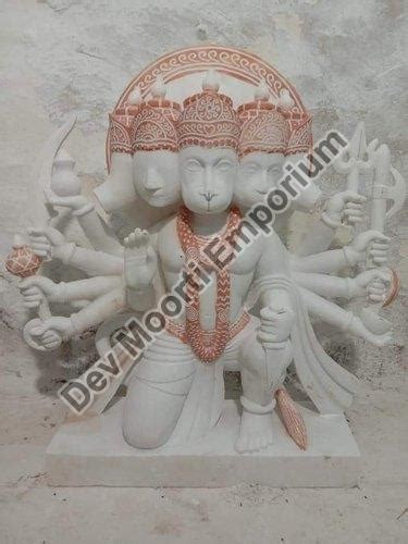 Marble Panchmukhi Hanuman Ji Statue Manufacturer Supplier From Alwar