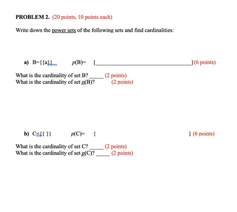 Solved Problem 2 20 Points 10 Points Each Write Down The