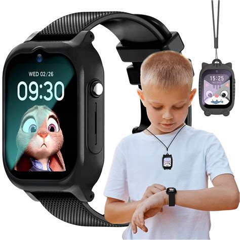 SMARTWATCH DLA DZIECI LOKALIZATOR GPS 4G WODOODPORNY CZAT ROZMOWY WIDEO