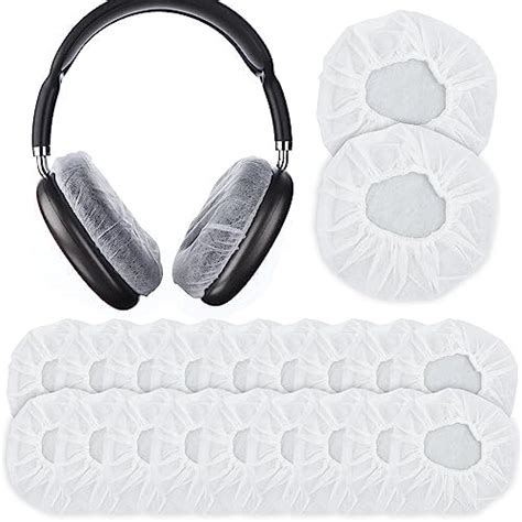 400pcs Disposable Earpad Covers Individually Wrapped Disposable Earphone Covers