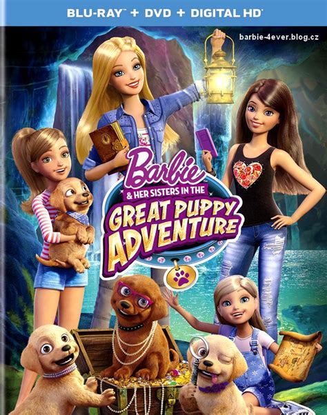 Barbie And Her Sisters In The Great Puppy Adventure Blu Ray Dvd