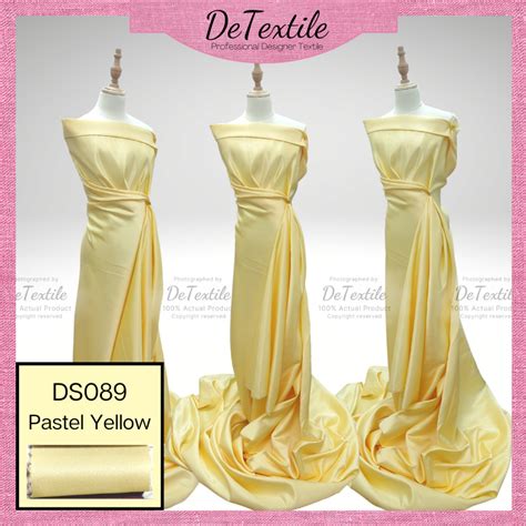 Detextile Heavy Premium Duchess Satin Bridal Satin Fabric For Wedding