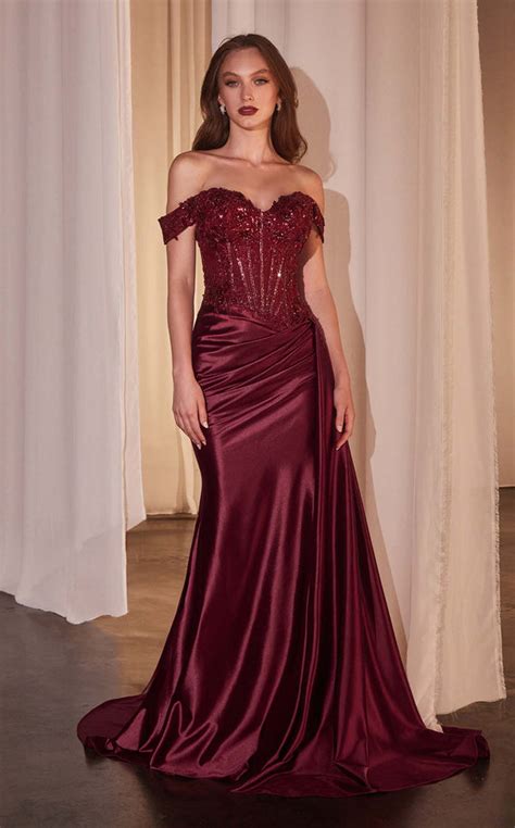 Burgundy Designer Dress for Any Occasion | NewYorkDress