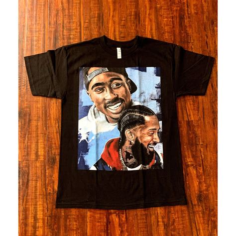 Nipsey Hussle 2pac Tupac Rip Men T Shirts Etsy